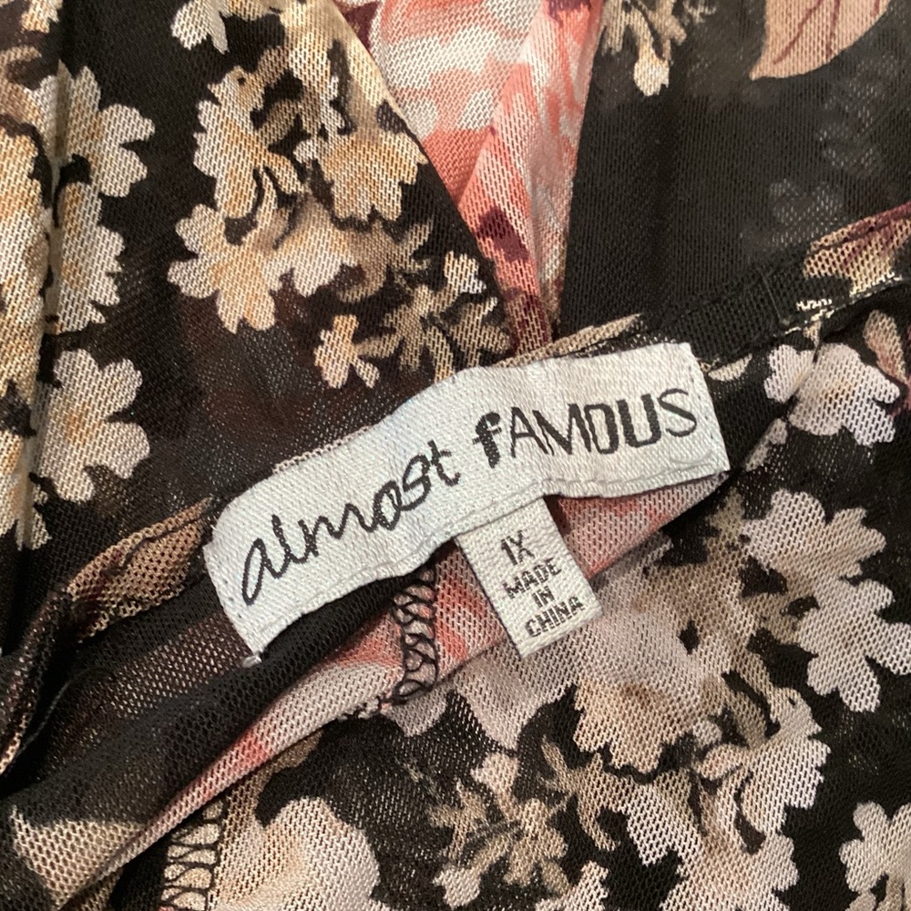 Almost Famous Sheer Robe - Picture 2 of 5
